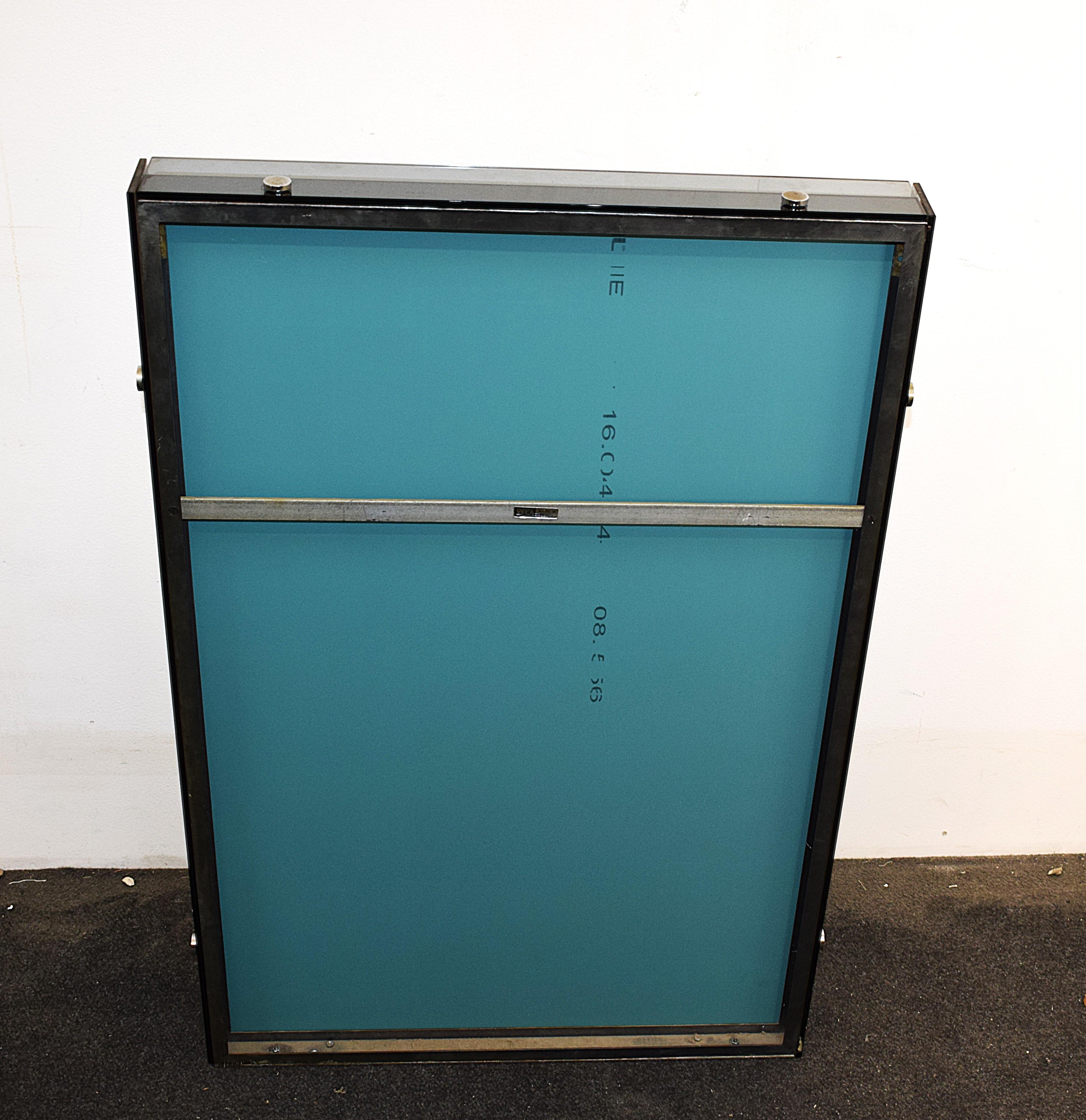Produzione Italiana- Specchiera Vetri fumè, 1970 in vendita 4