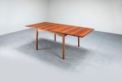 Italian production, Wooden opening table, 1960s