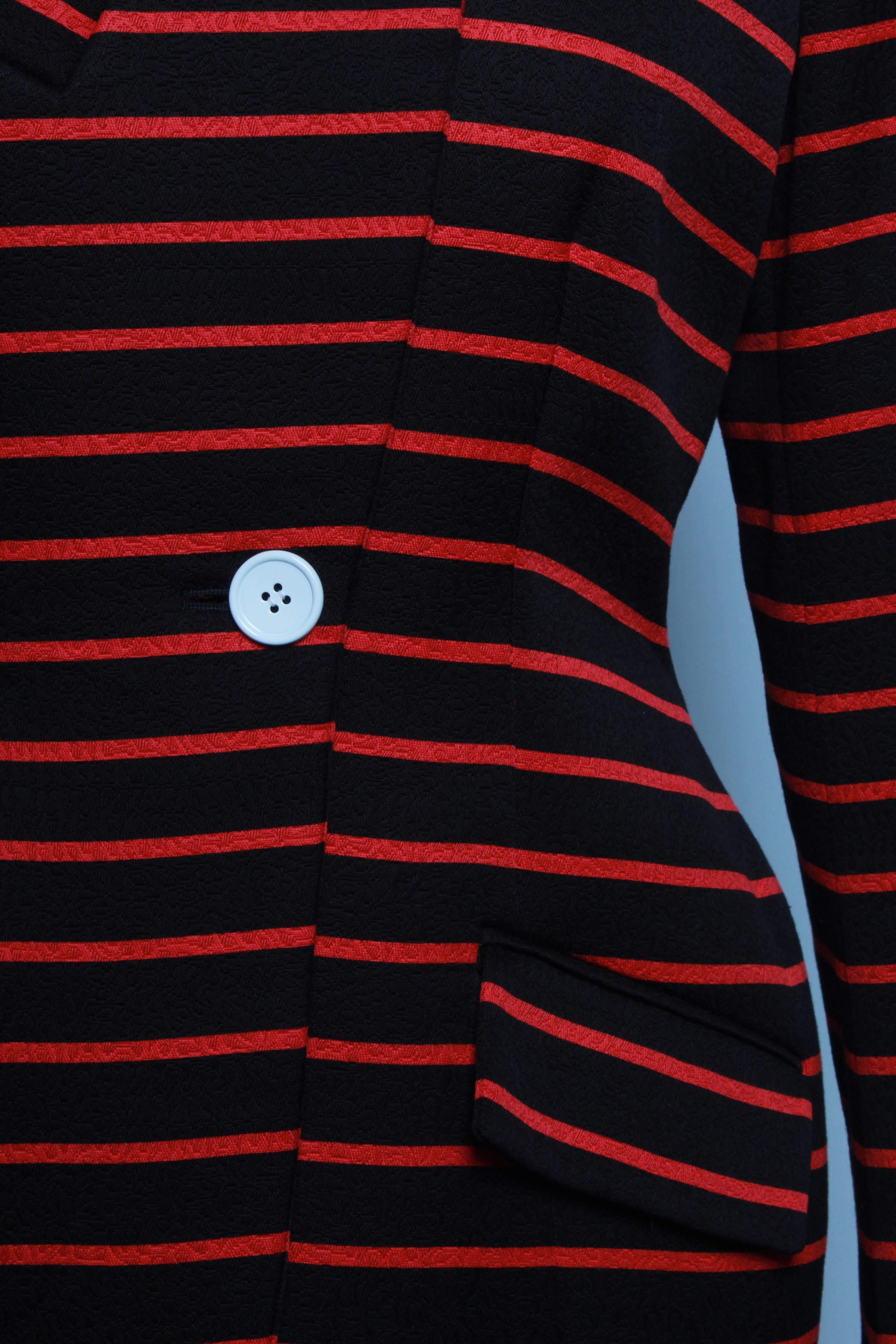 Women's or Men's Proenza Schouler 2017 Double Breasted Stripe Jacket