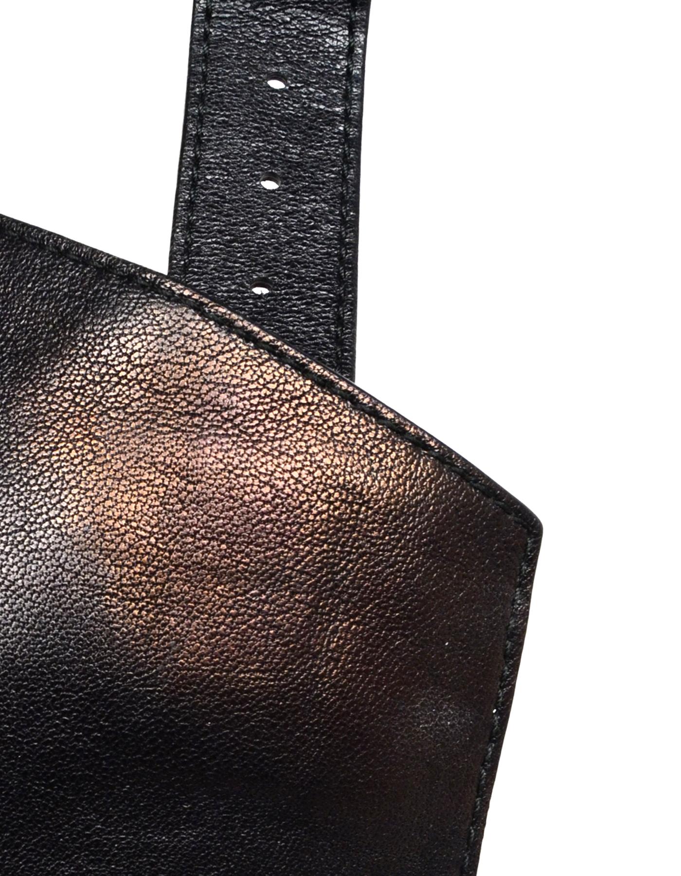 Proenza Schouler Black Leather Mini PS1 Crossbody Bag 1
