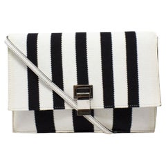 Proenza Schouler Black & White Striped Bag