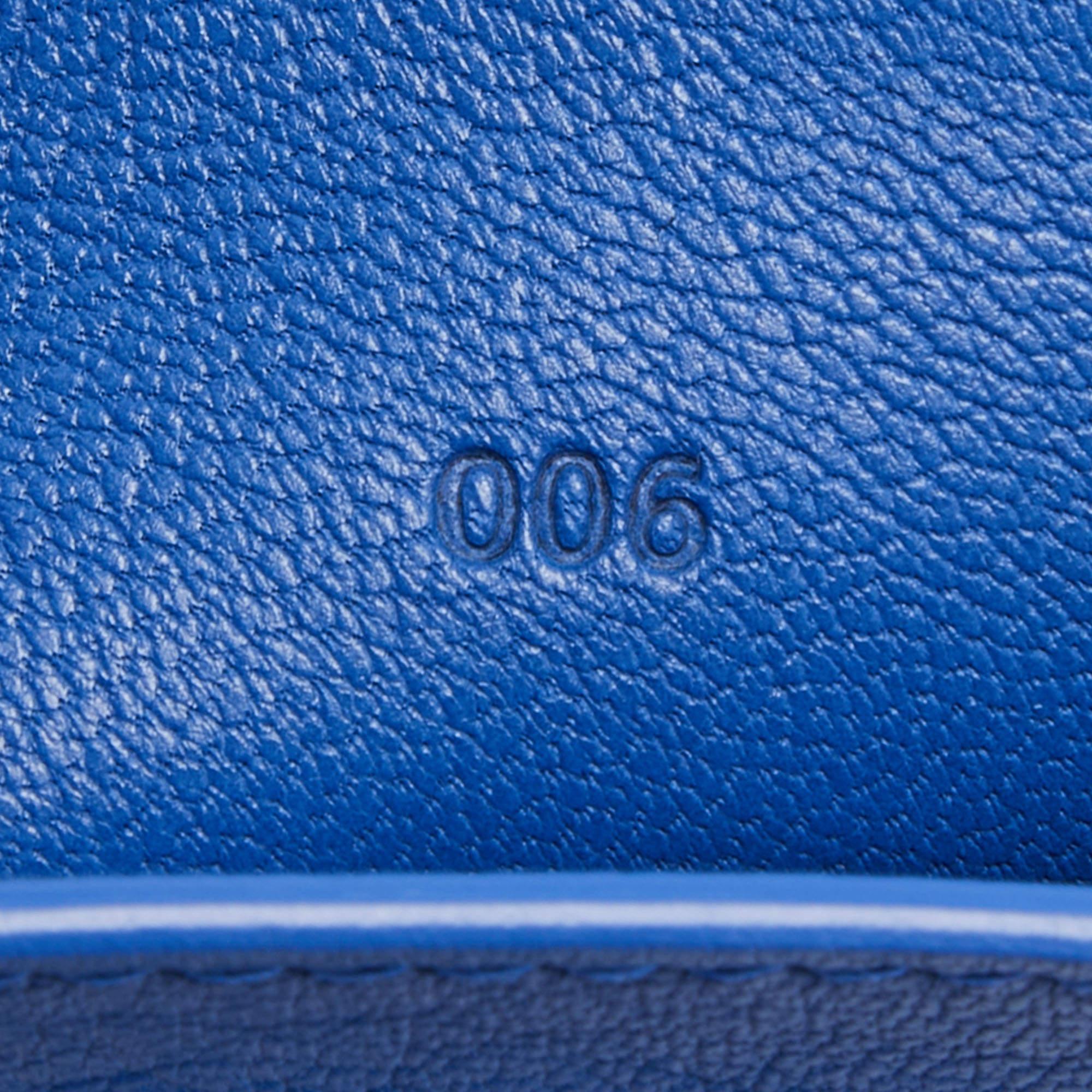 Proenza Schouler Blaue Mini PS1 Umhängetasche aus Leder im Angebot 4