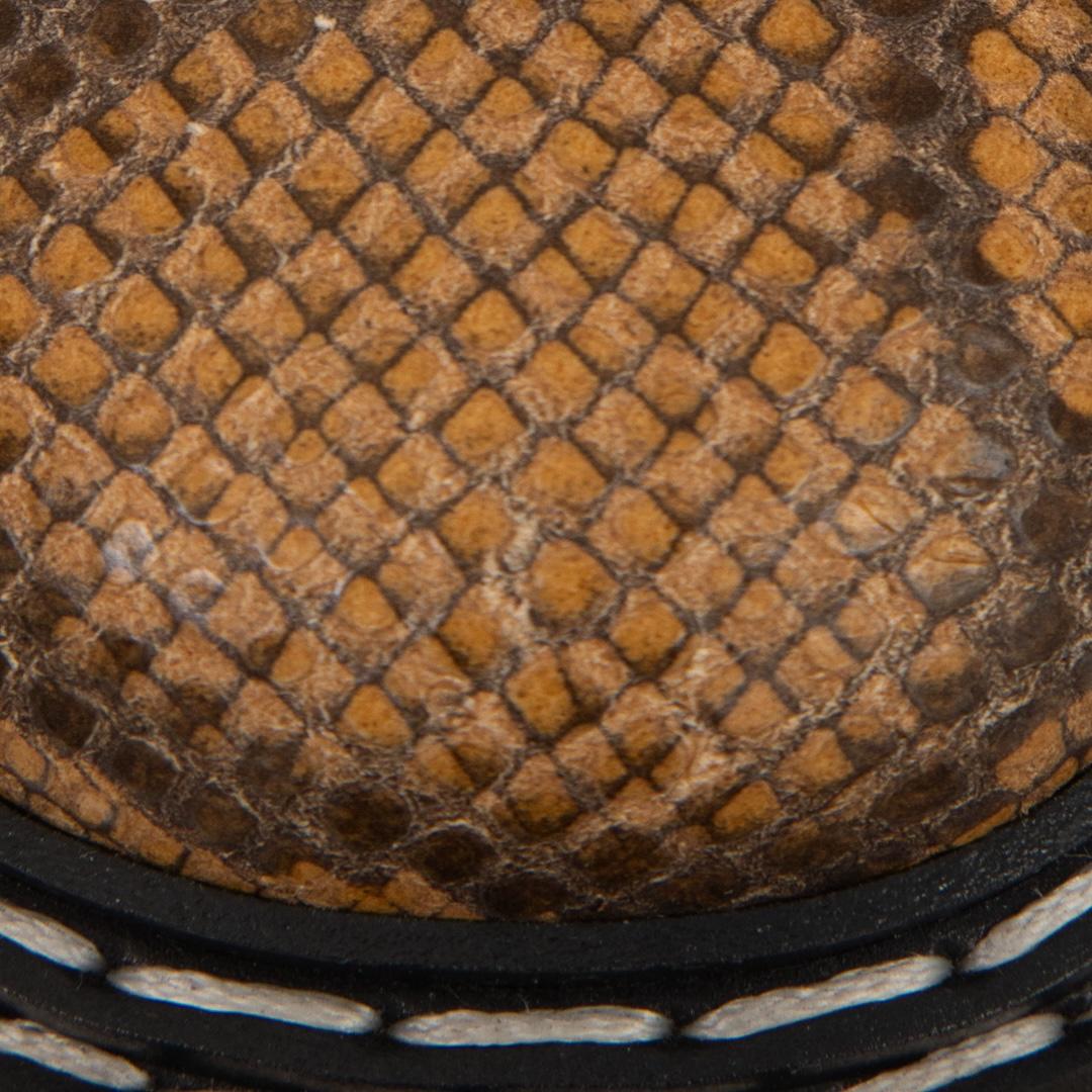 Donna Proenza Schouler - Mary Janes marrone con serpente in rilievo - taglia IT 38 in vendita