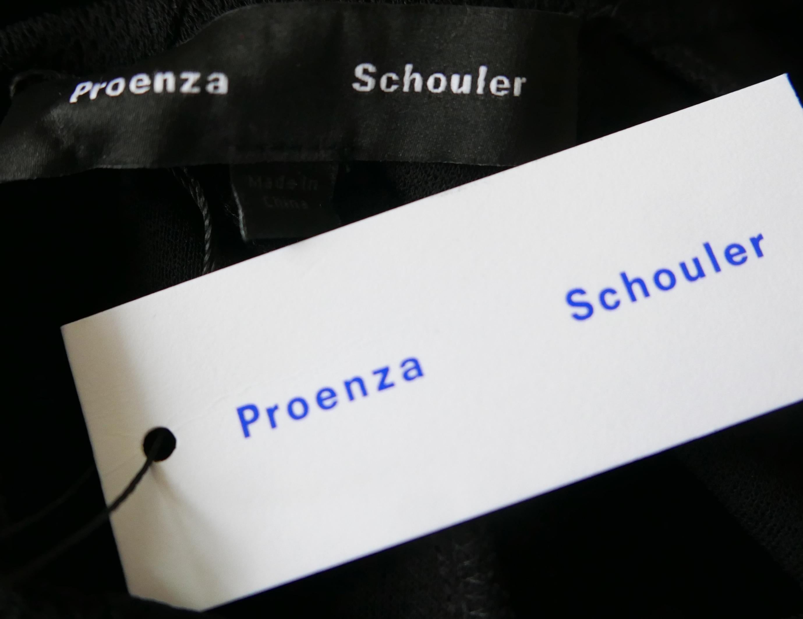 Proenza Schouler draped long sleeve top For Sale 1