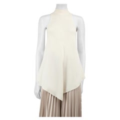 Proenza Schouler Ecru Bow Detail Sleeveless Top Size XXS