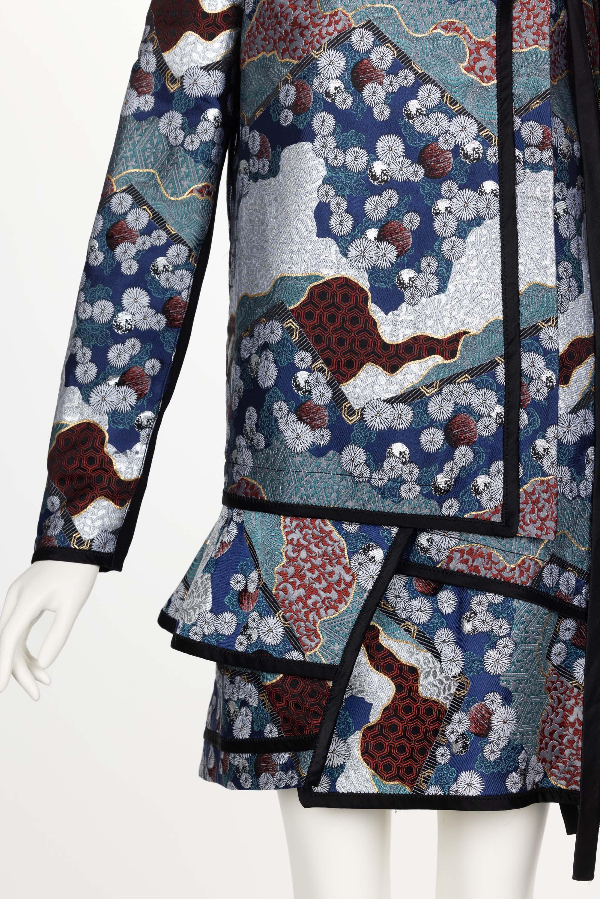 Proenza Schouler Fall 2012 Brocade Dress / Coat For Sale 7