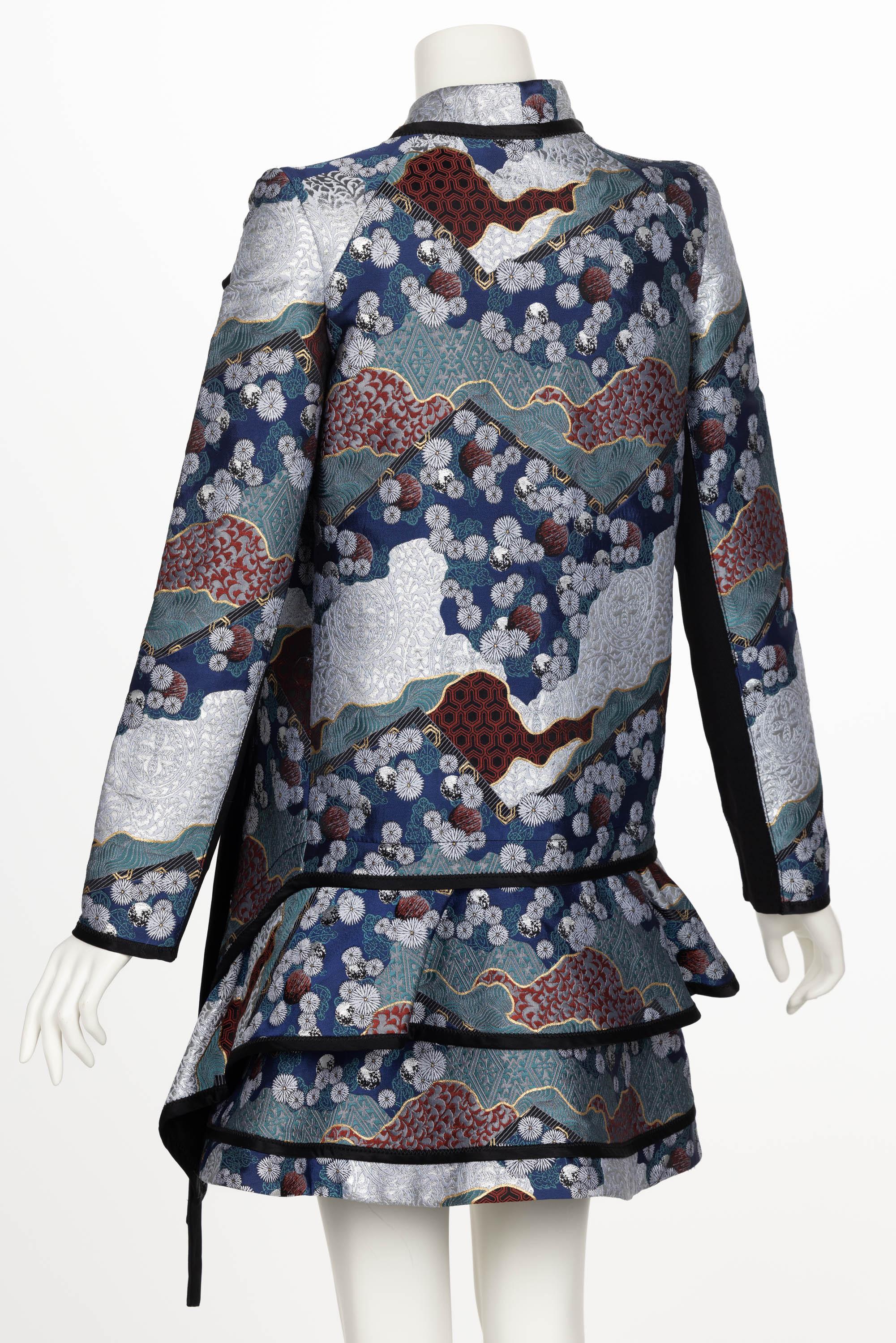 Women's Proenza Schouler Fall 2012 Brocade Dress / Coat For Sale