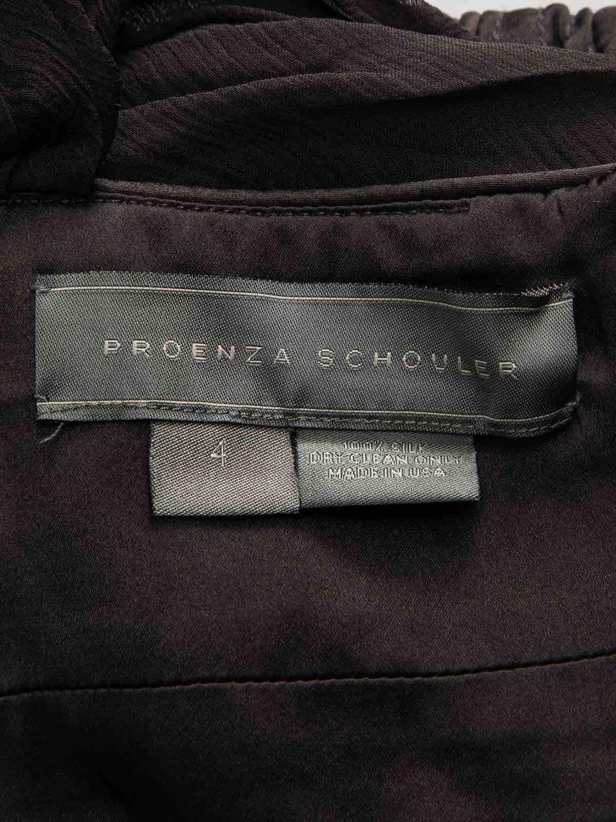 Proenza Schouler Robe fluide avec corset Taille S en vente 1