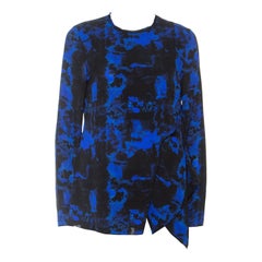 Haut superposé Proenza Schouler, imprimé graffiti indigo S