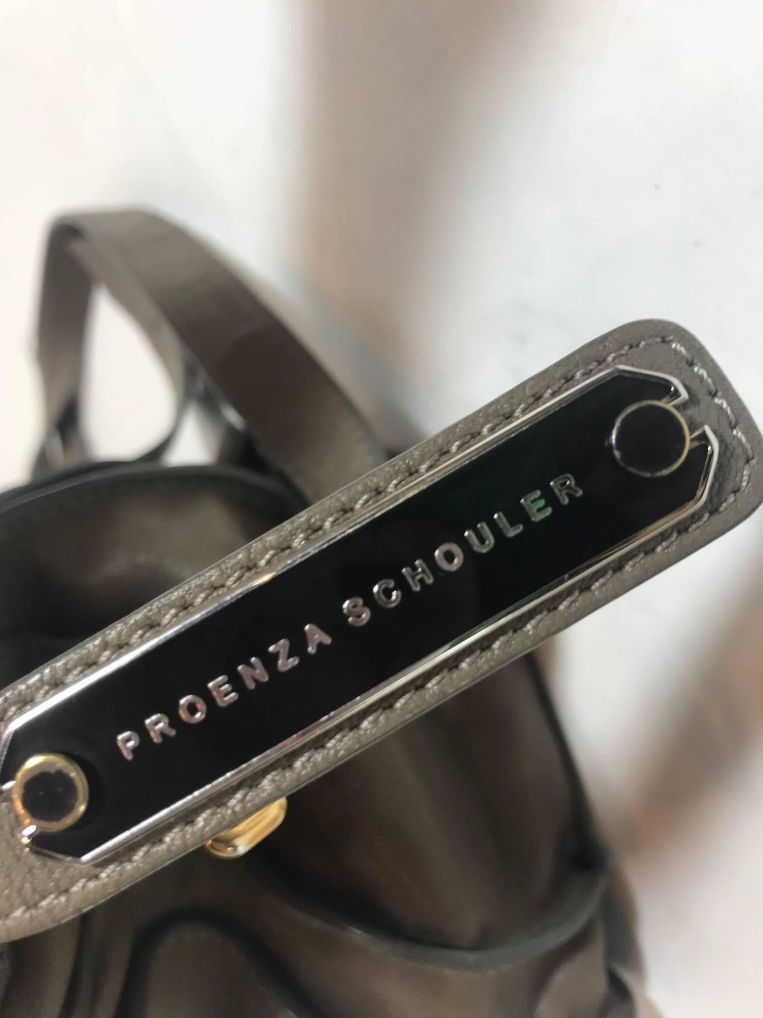  Proenza Schouler Leather PS1 Satchel For Sale 1
