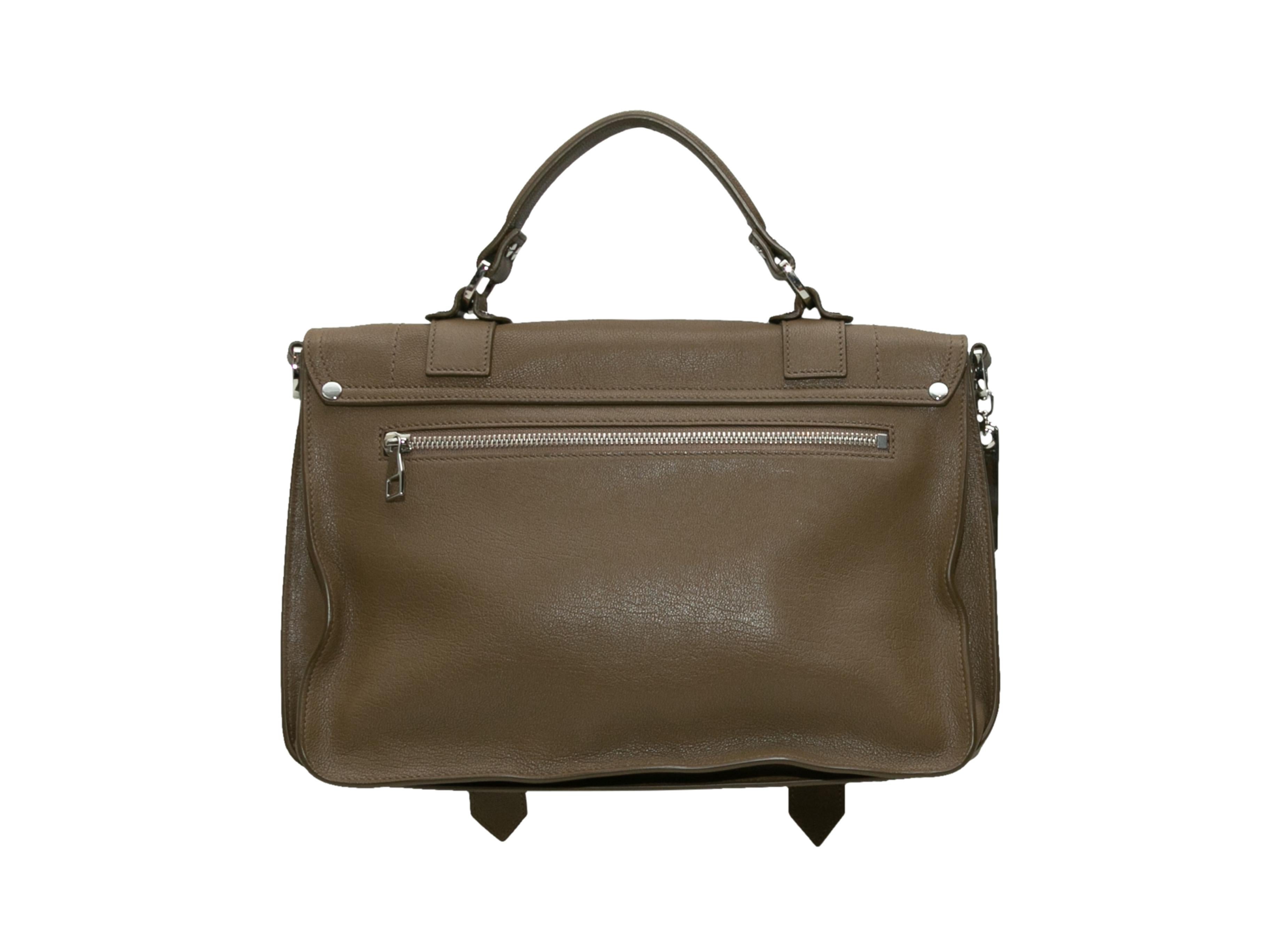 Proenza Schouler Light Brown Medium PS1 Bag In New Condition In New York, NY