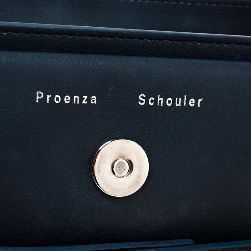 Proenza Schouler Navy Blue Leather Mini Classic PS11 Shoulder Bag 1