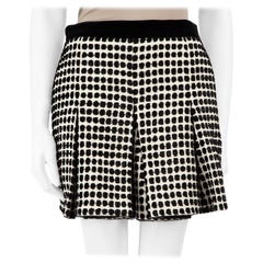 Proenza Schouler Polka Dot Pleated Mini Shorts Size S