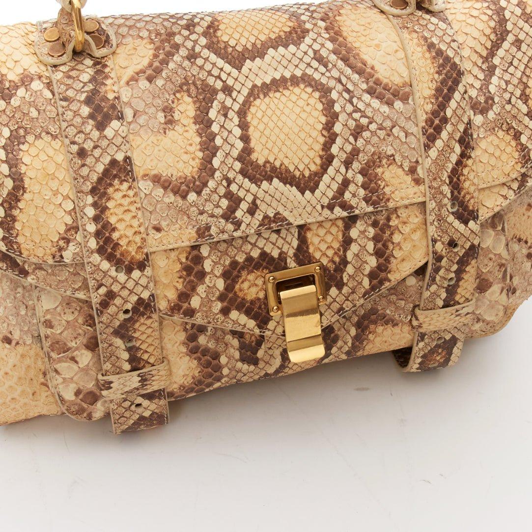 PROENZA SCHOULER PS1 Beige Umhängetasche aus Leder mit Umhängetasche im Angebot 3