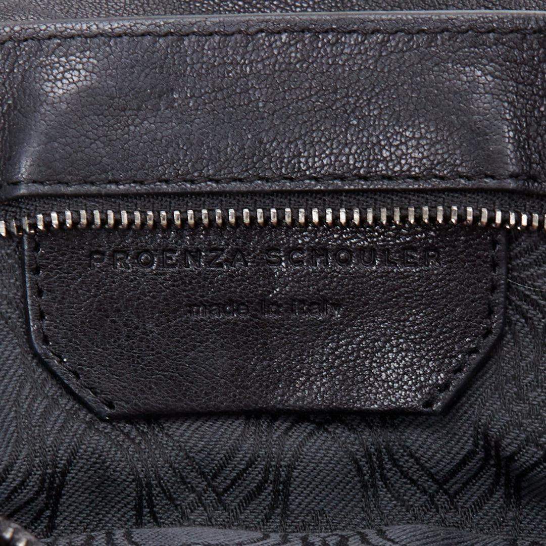 PROENZA SCHOULER PS1 black leather satchel bag Mary-kate Olsen 6