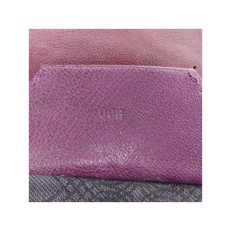 PROENZA SCHOULER PS1 Medium purple leather gold hardware flap satchel bag en vente 7