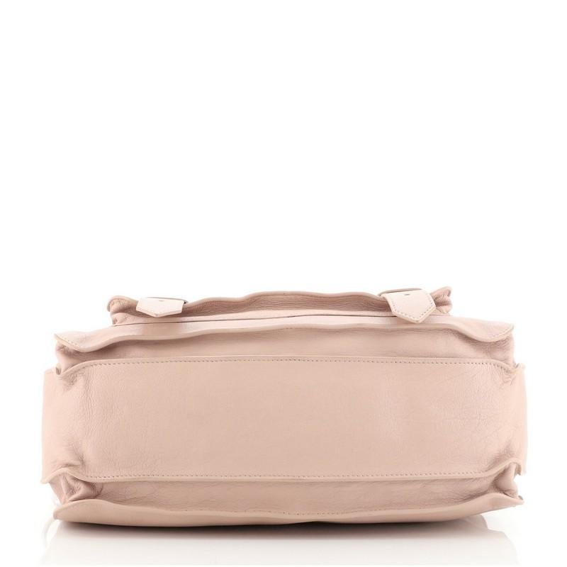 Proenza Schouler PS1 Satchel Leather Medium In Good Condition In NY, NY