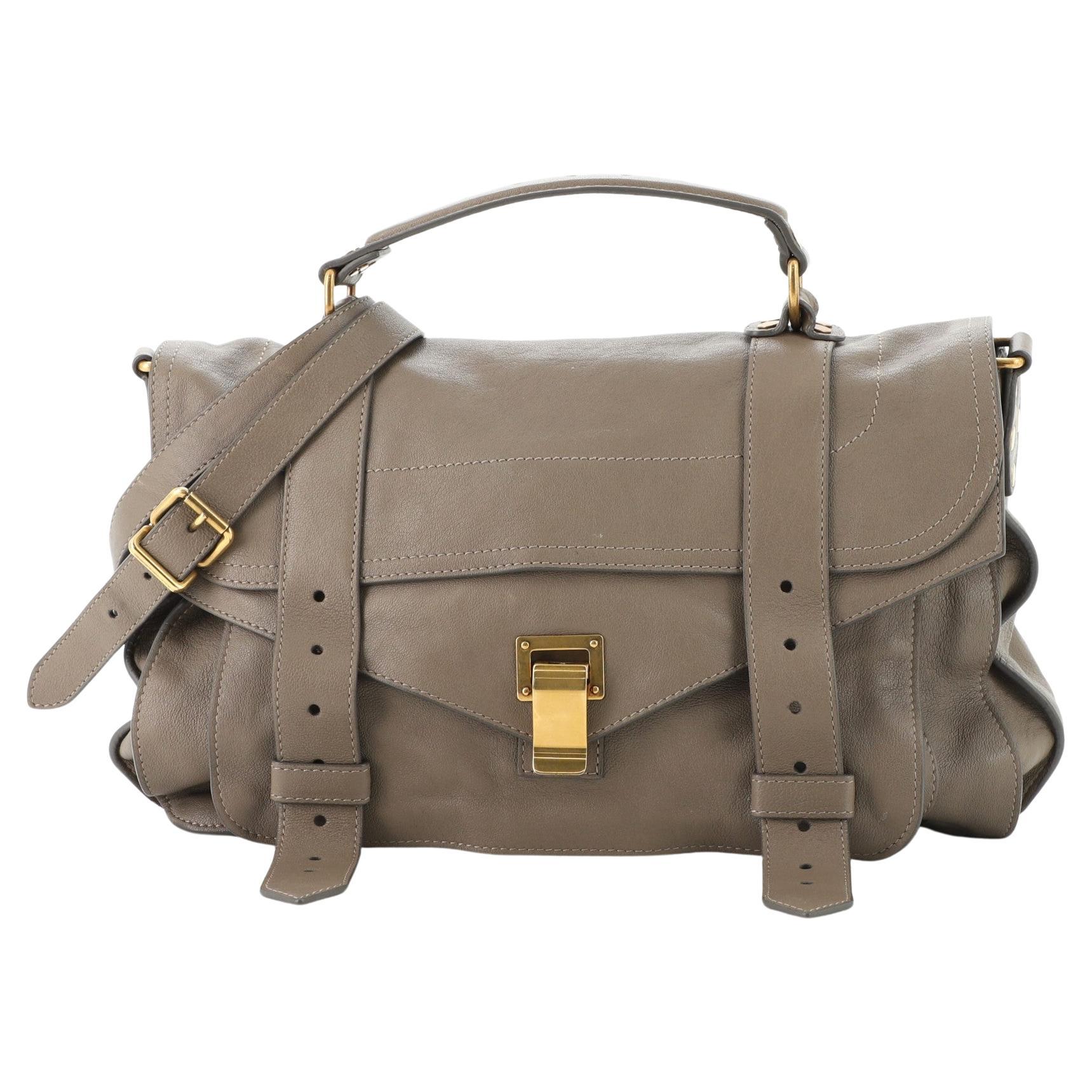 Proenza Schouler PS1 Satchel Leather Large at 1stDibs
