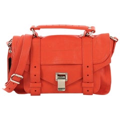 Proenza Schouler PS1 Satchel en cuir Tiny