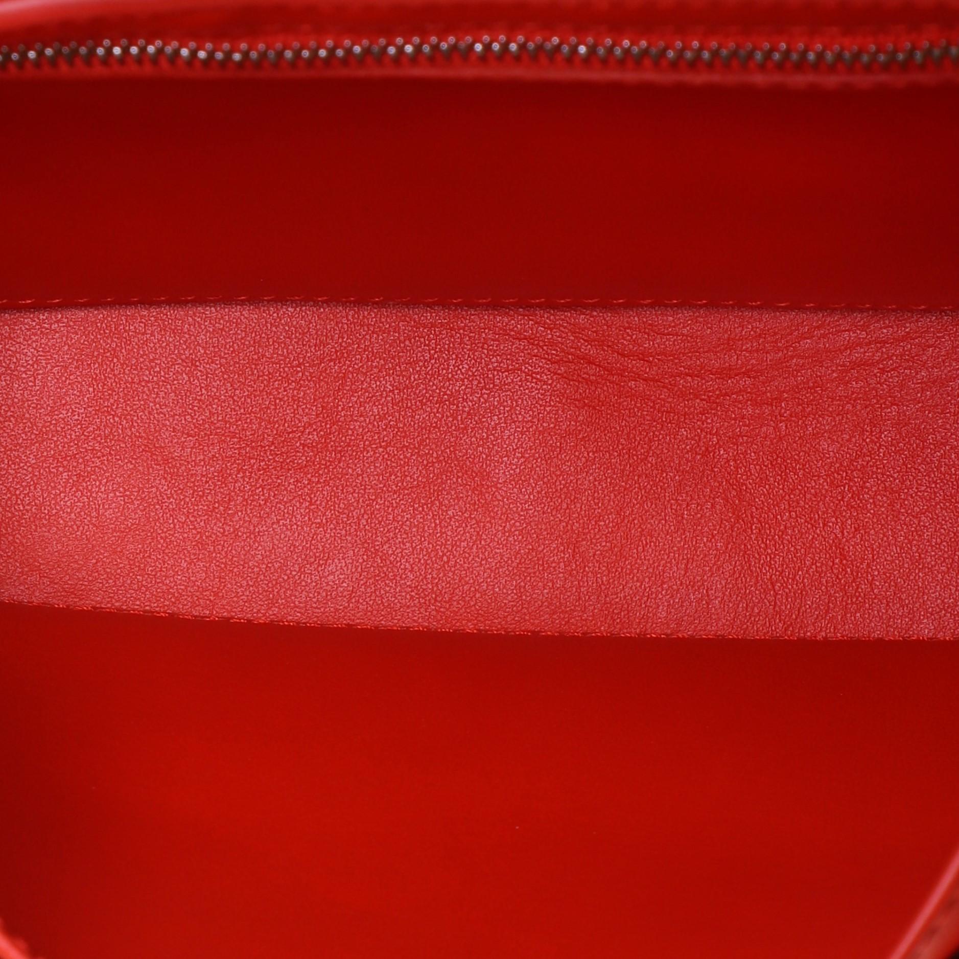 Zinnfarbene Perforierte Ledertasche von Proenza Schouler PS1 1