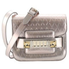 Proenza Schouler PS11 Crossbody Bag Embossed Leather Tiny