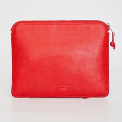 Proenza Schouler Red Leather iPad Case