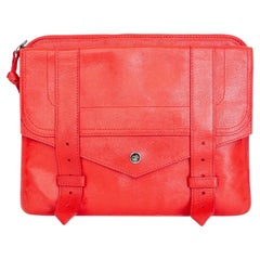 Proenza Schouler Custodia per iPad in pelle rossa
