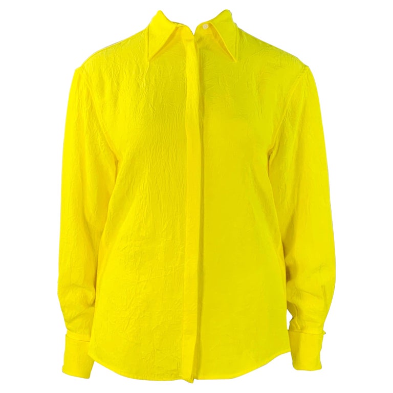 neon yellow dress shirt Adult Unisex Crew Neck Short Sleeve T-Shirt (Neon Yellow) S / Florida