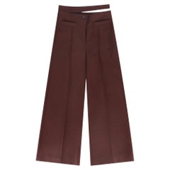 Proenza Schouler Wide-Leg Wool Trousers