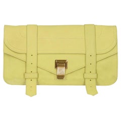Proenza Schouler Women Handbags Ps1 Yellow Leather 
