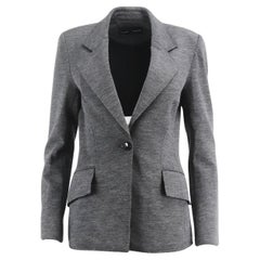 Proenza Schouler Wool Blend Jersey Blazer Us 6 Uk 10