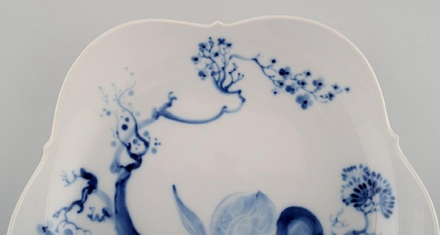 German Prof. Heinz Werner for Meissen, Bowl in Porcelain with Orchid, 1977-78