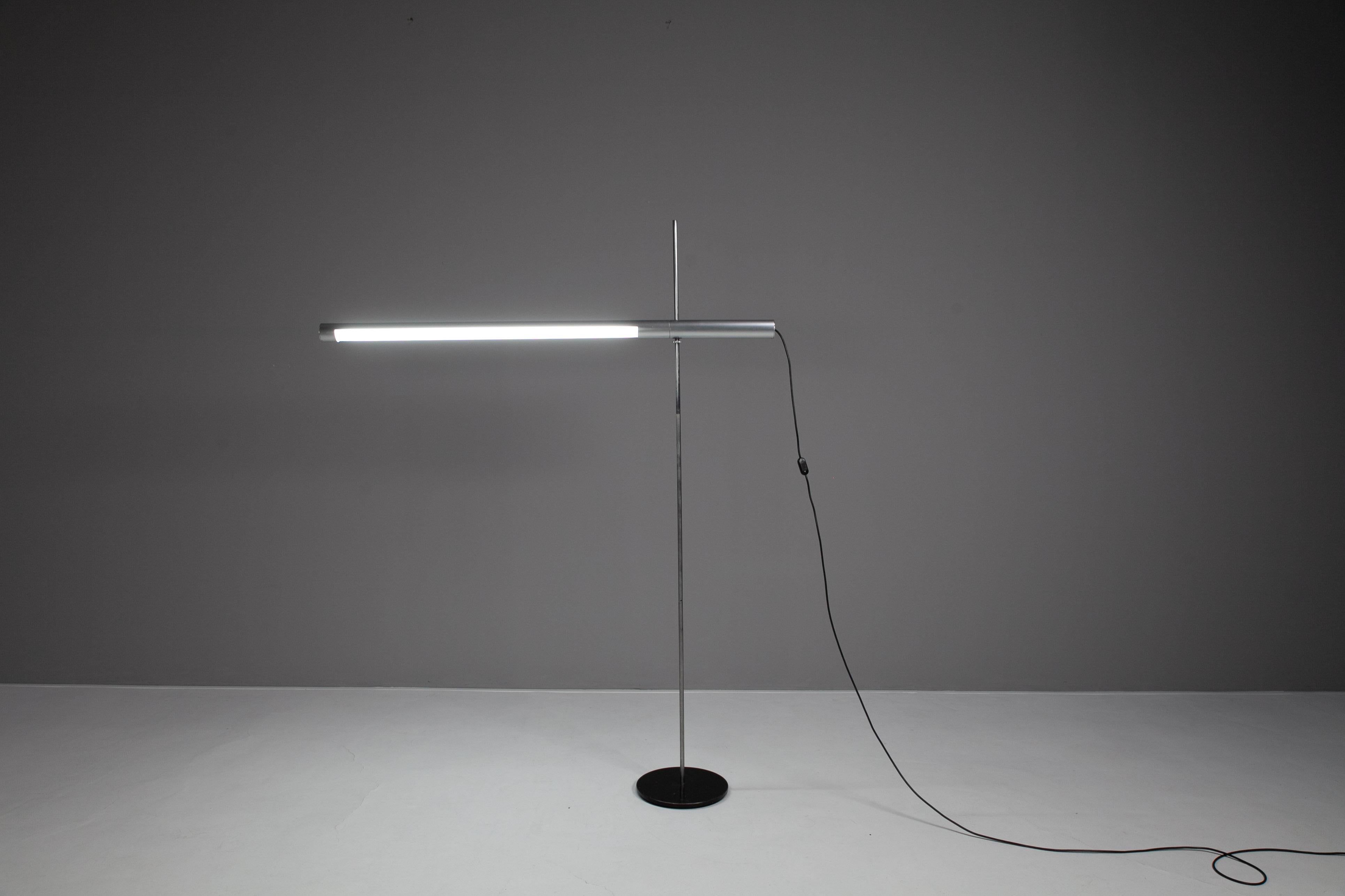 Mid-Century Modern Prof. Rouge Ekkehard Fahr, Floor Lamp M60 from the Modular System For Sale