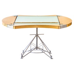 Prof. Rouge Ekkehard Fahr, illuminated work table “lite”, 1985