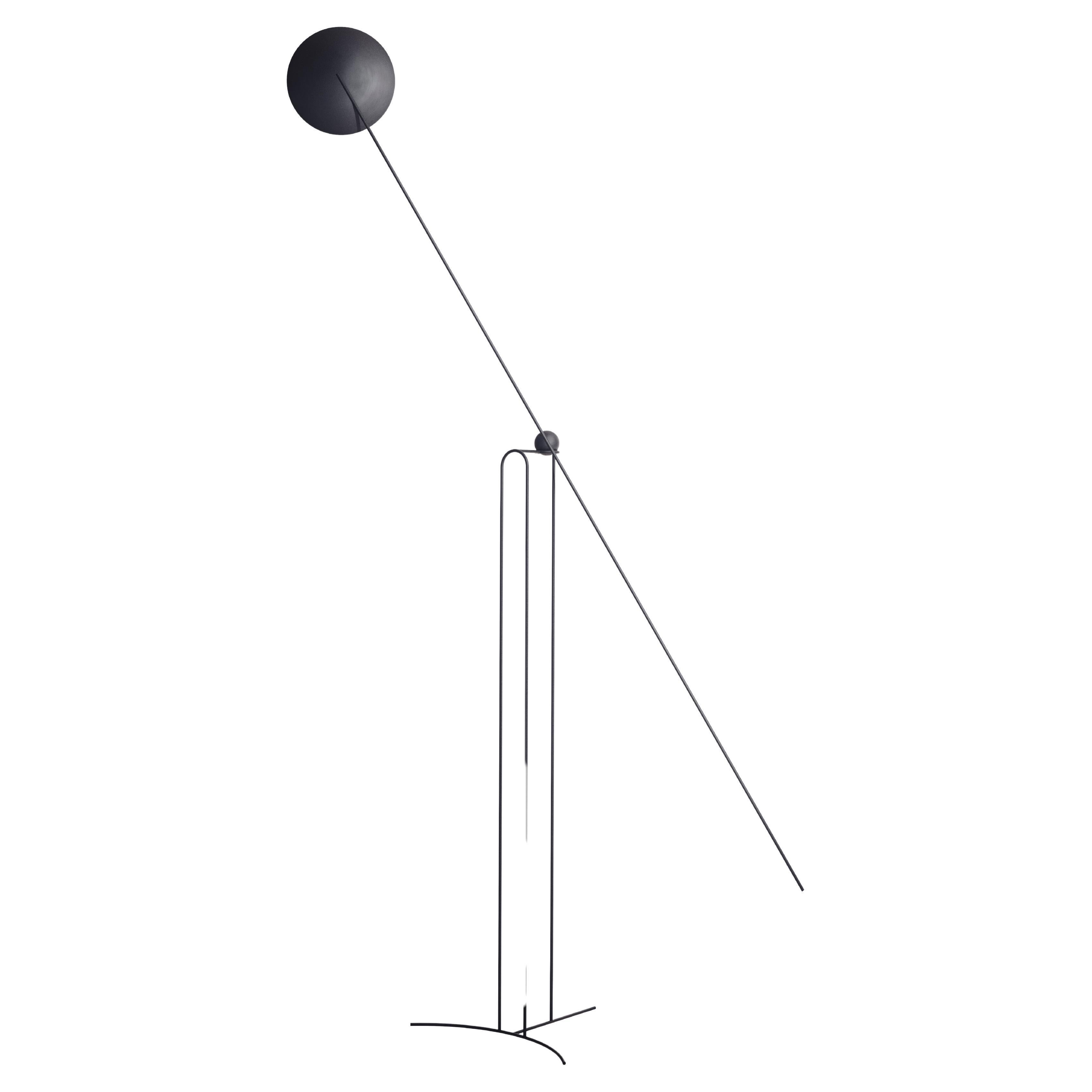 Profana Sculptural Floor Lamp • Handmade Edition Steel • by Pedro Paulo