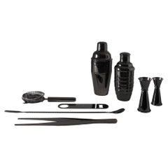 Professional Black Bar Tender Set