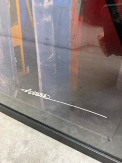 Professional Framed Photo of Iconic "Lost Vegas" Neon Sign Boneyard