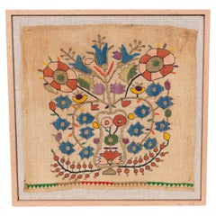 Professionally Framed Antique Ottoman embroidery, L 19th C.