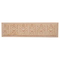 Professionally Framed Antique Ottoman Greek Embroidered  Fragment, 19th Century.