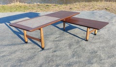 Professionally Refinished Andre Bus for Lane 'Switchblade' Pivoting Coffee Table