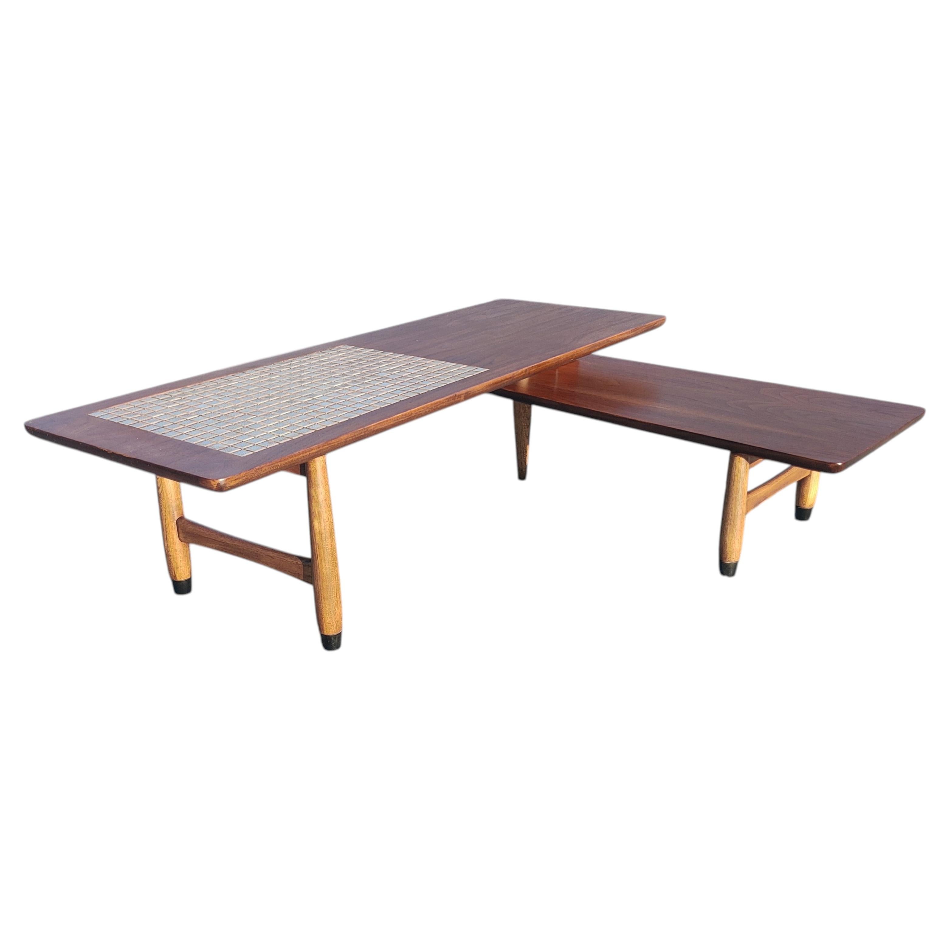 Andre Bus - Lane 'Switchblade' Table basse pivotante Monte Carlo Ceramic Tiles en vente