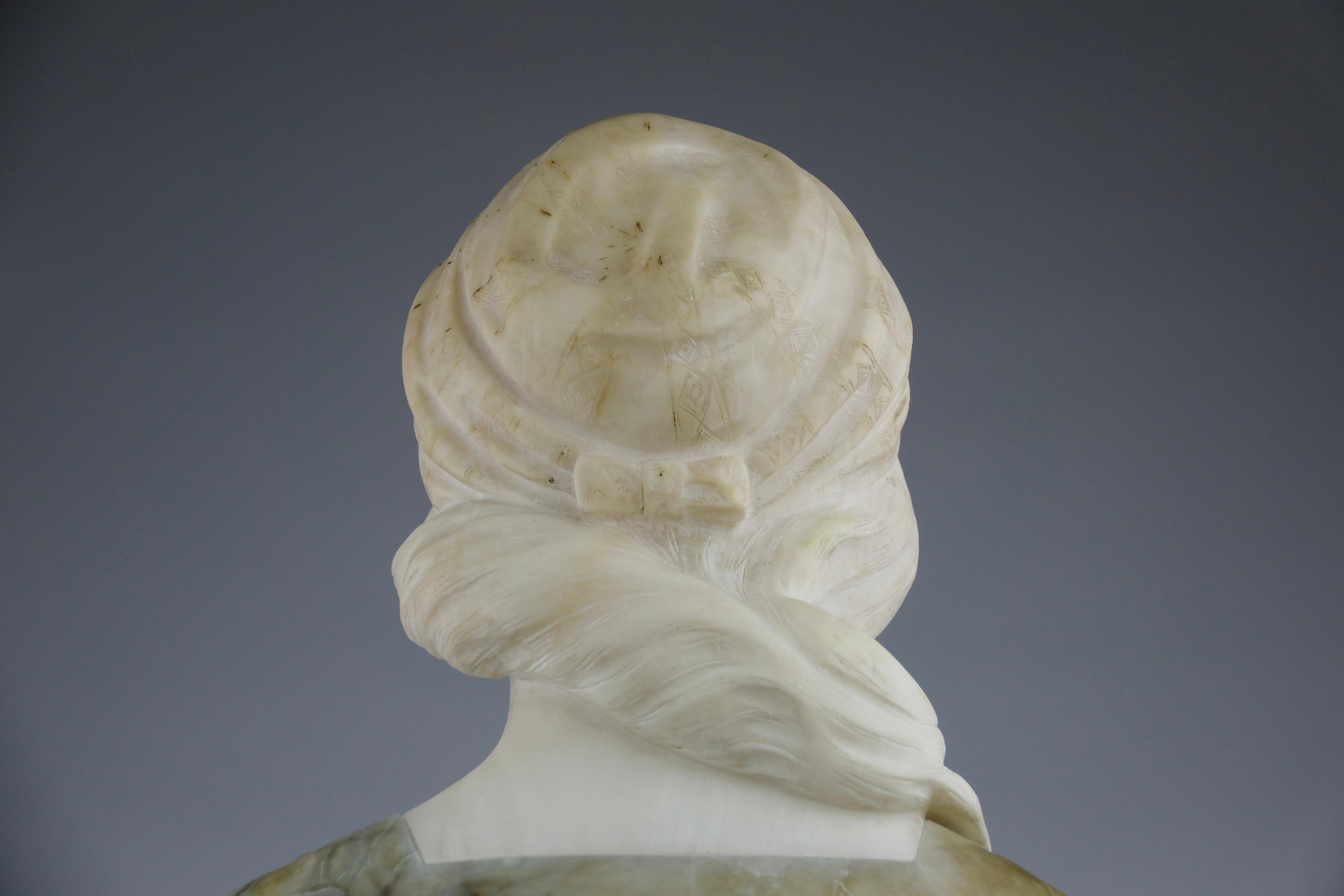 Professore Giuseppe Bessi, Marble Bust 