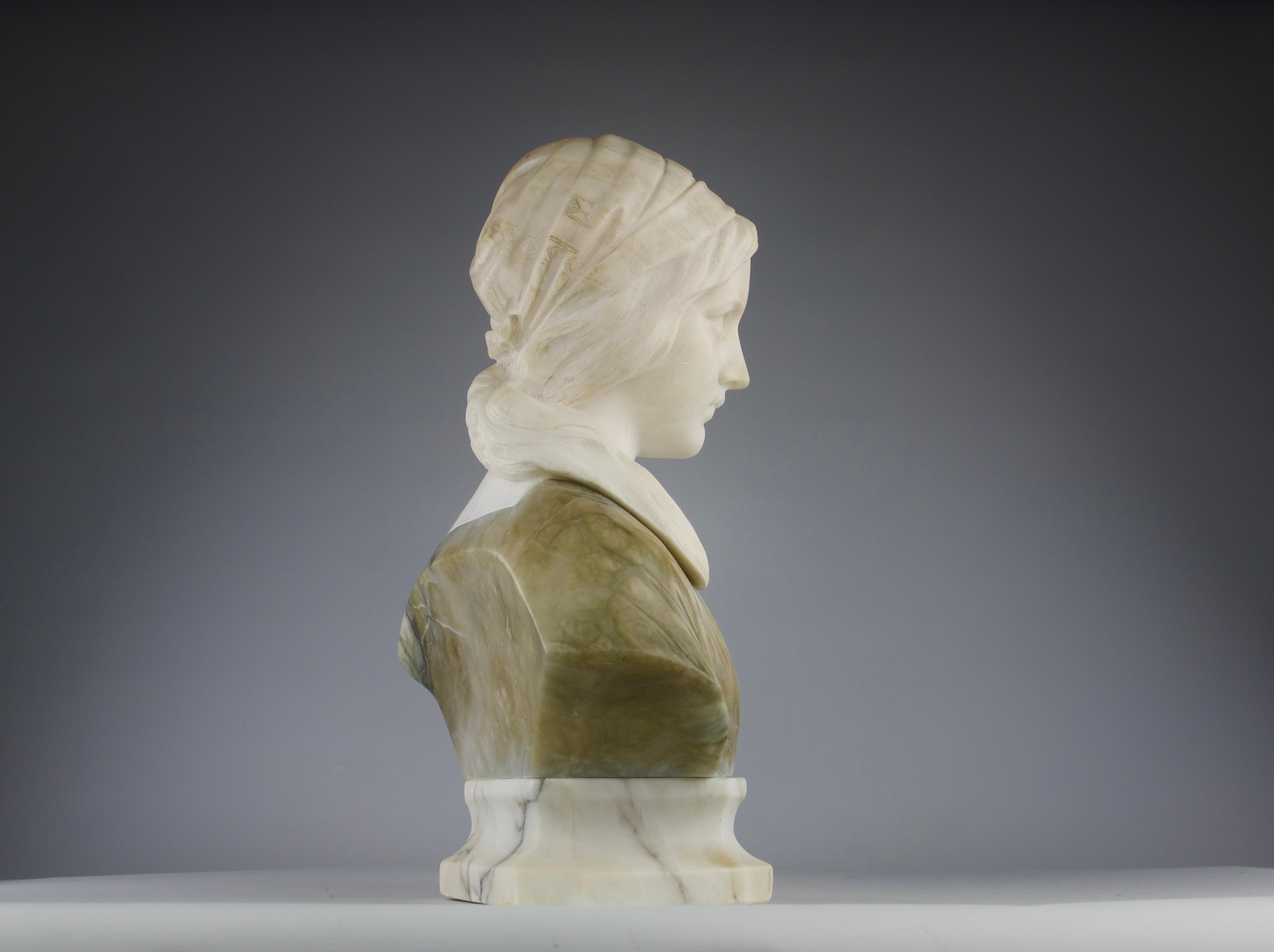 Professore Giuseppe Bessi, Marble Bust 