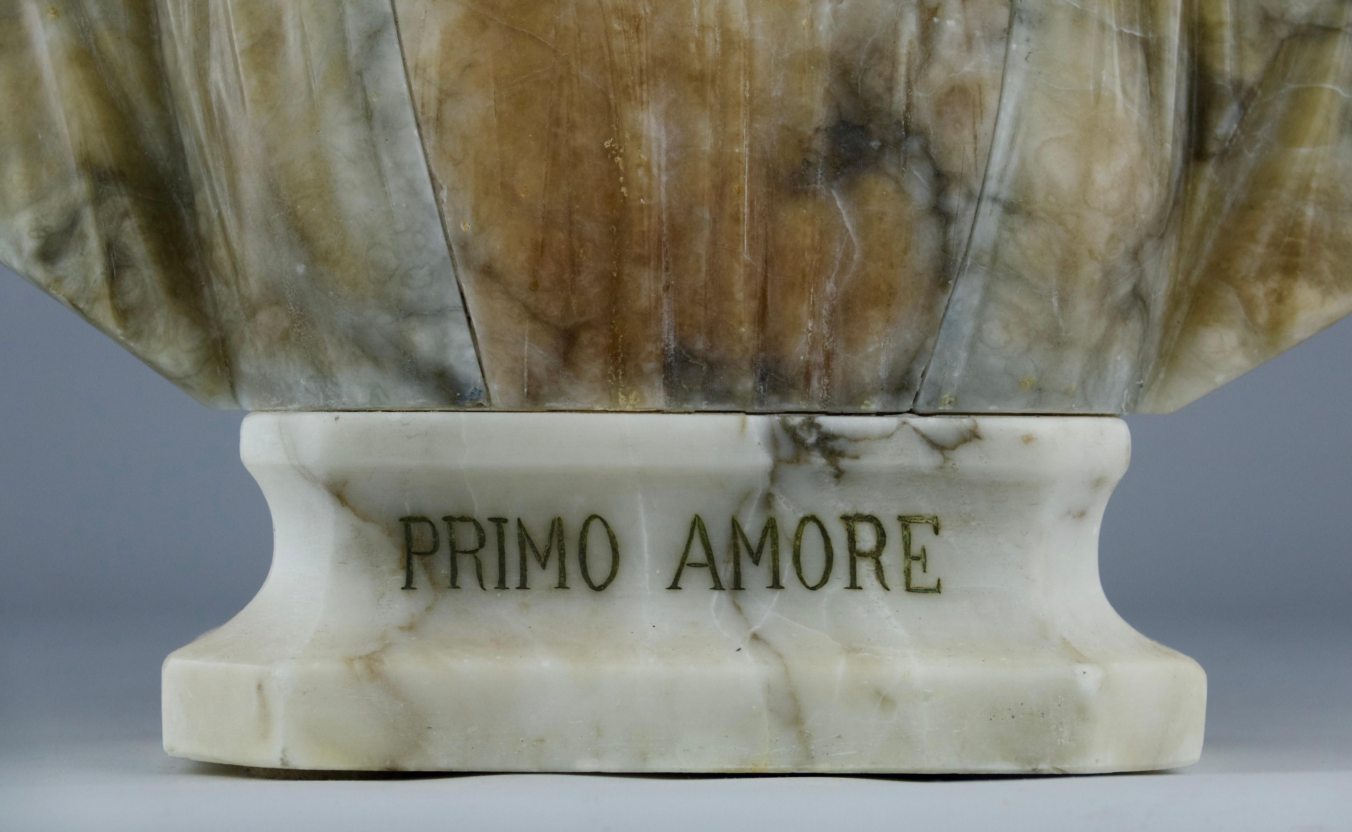 Professore Giuseppe Bessi, Marble Bust 