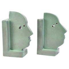 Profile Bookend in Mint