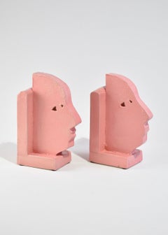 Profile Bookend in Pink