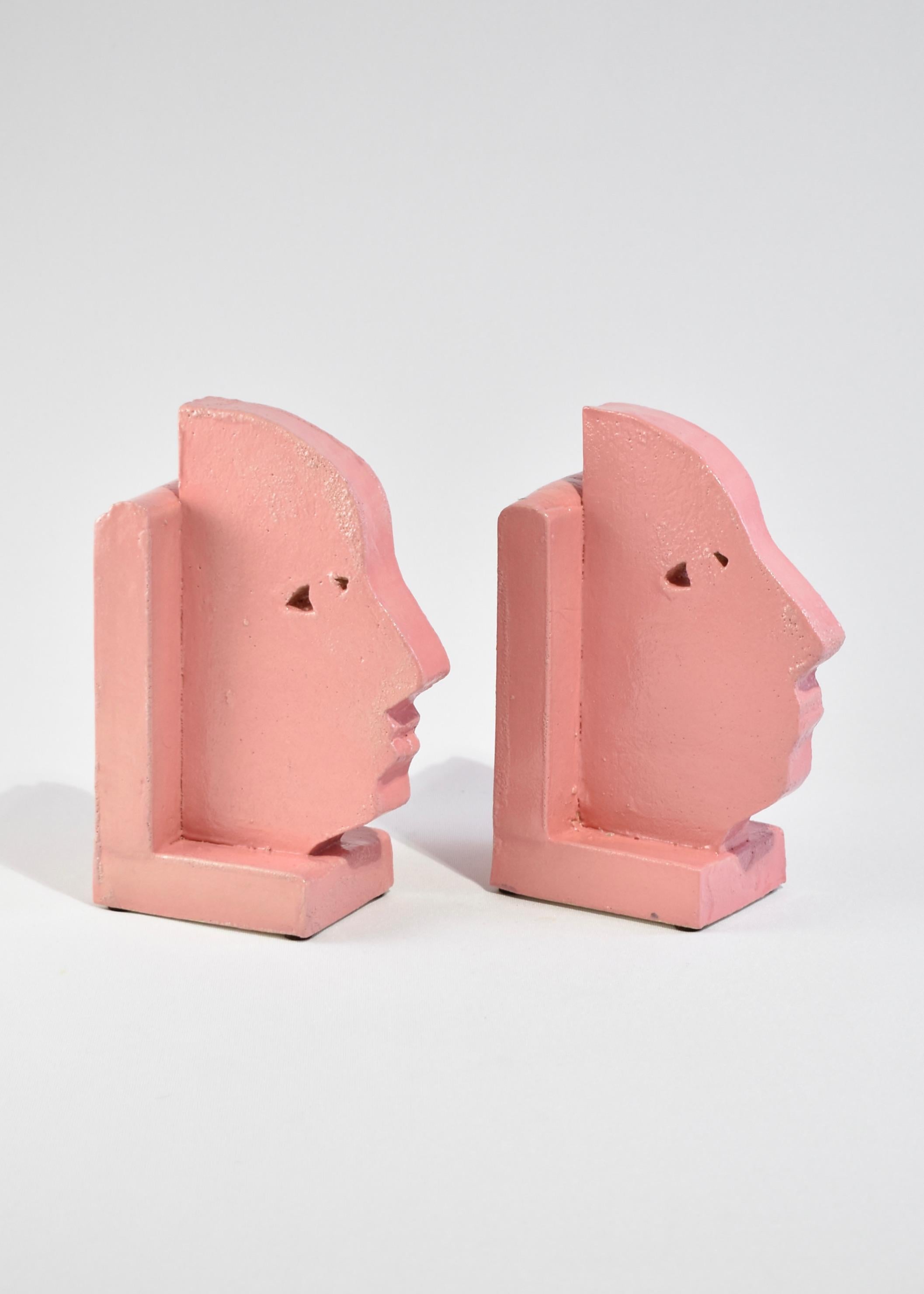 American Profile Bookend in Pink