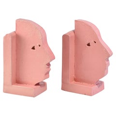Profile Bookend in Pink