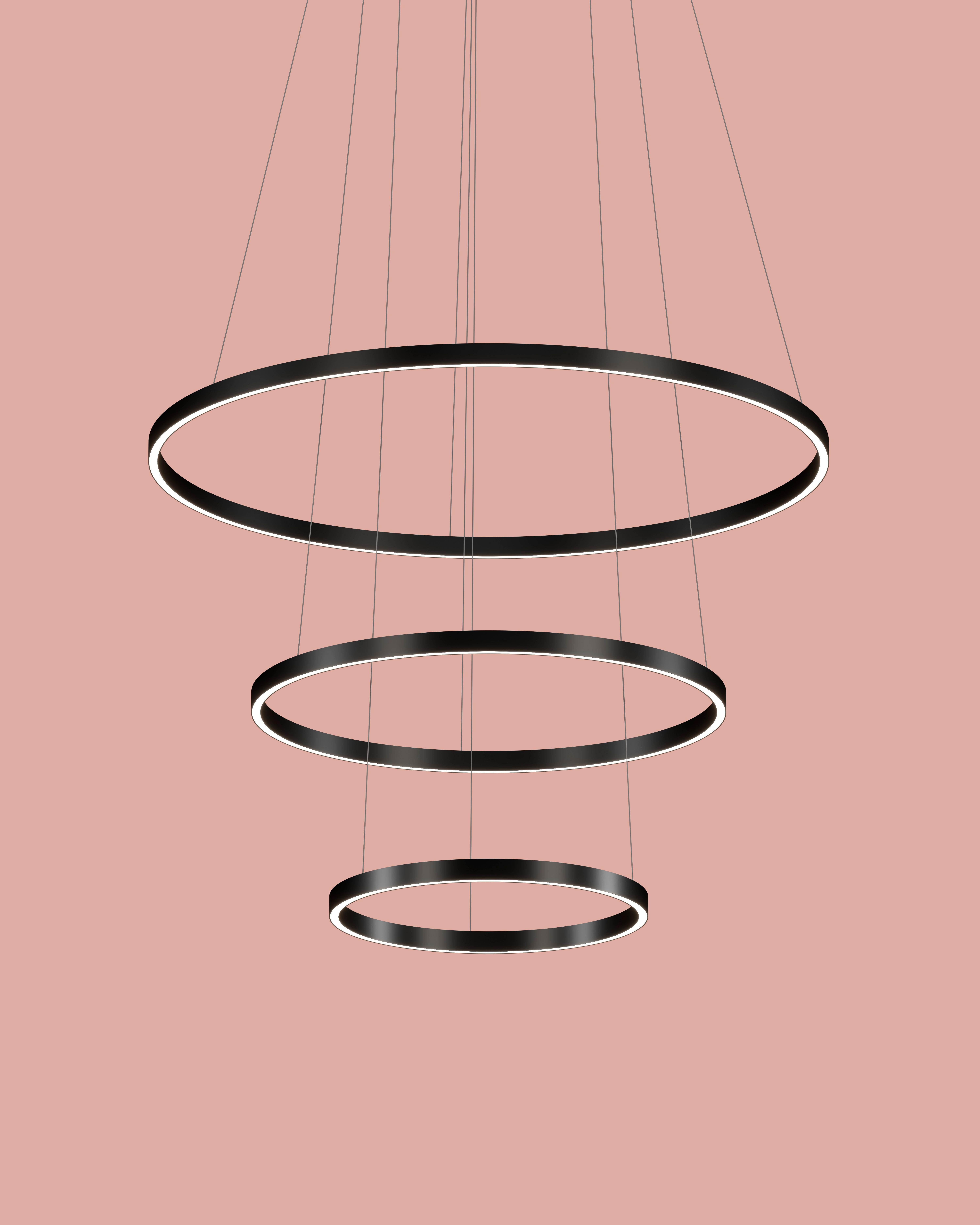 Lampada a sospensione Profile Project 130 di Euroluce Lampadari
Dimensioni: Ø 130 x H. 95 cm.
Materiali: Metallo e silicone.
Model: Sistema Up & Up.

Disponibile in diversi colori. È possibile richiedere Profile monoluce con luce diretta verso il