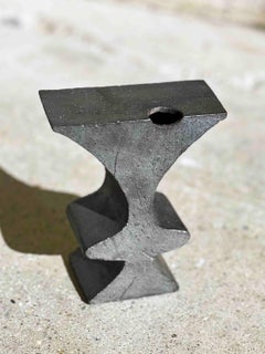 "Profile Vase" Handmade Glazed Stoneware